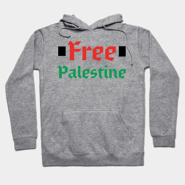 Free Palestine Hoodie by Midnight Run Studio